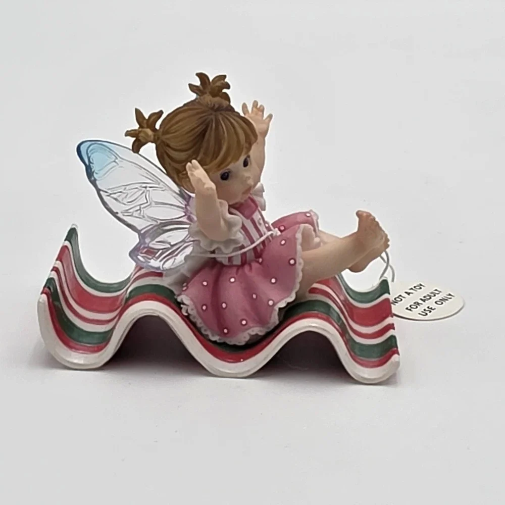 My Little Kitchen Fairies 2006 Ribbon Candy Slide‎ Fairie Figurine #4005700 Xmas